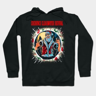 CREDENCE CLEARWATER REVIVAL BAND XMAS Hoodie